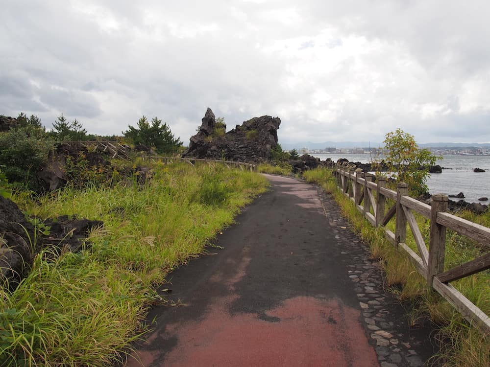 Nagisa Lava Trail in Sakurajima